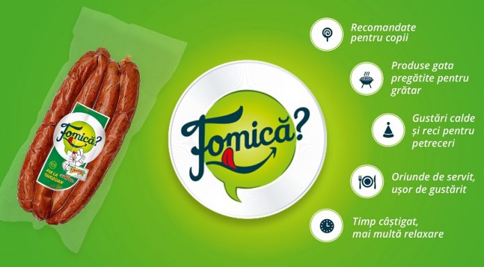Pentru un consum zilnic de carne recomandat, Carnatii afumati si fierti de la ”Fomica?” pot fi gasiti acum intr-un NOU ambalaj