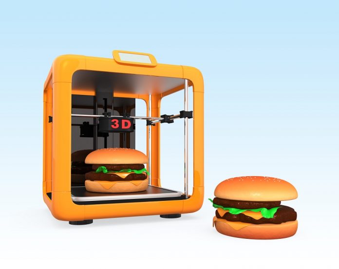 imprimanta mancare 3D laborator