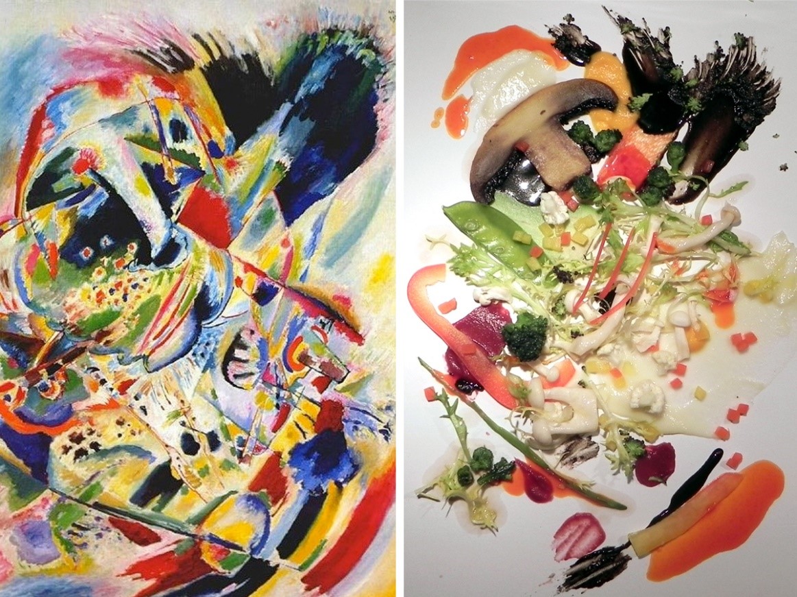 Salata a la Kandinsky