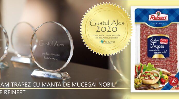TFB România, câștigătorul Marelui Premiu Gustul Ales 2020, s-a înscris și anul acesta în concursul “Ora de bun gust” Reinert