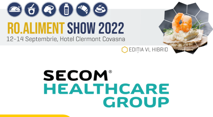 Secom® Healthcare susține evenimentul Ro.Aliment Show