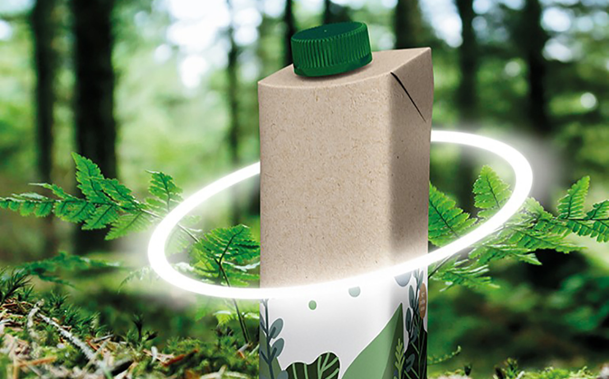 Cutii de carton aseptice cu conținut 90% fibre