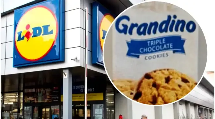 Biscuiți Grandino din aluat fraged, cu ciocolată și METAL