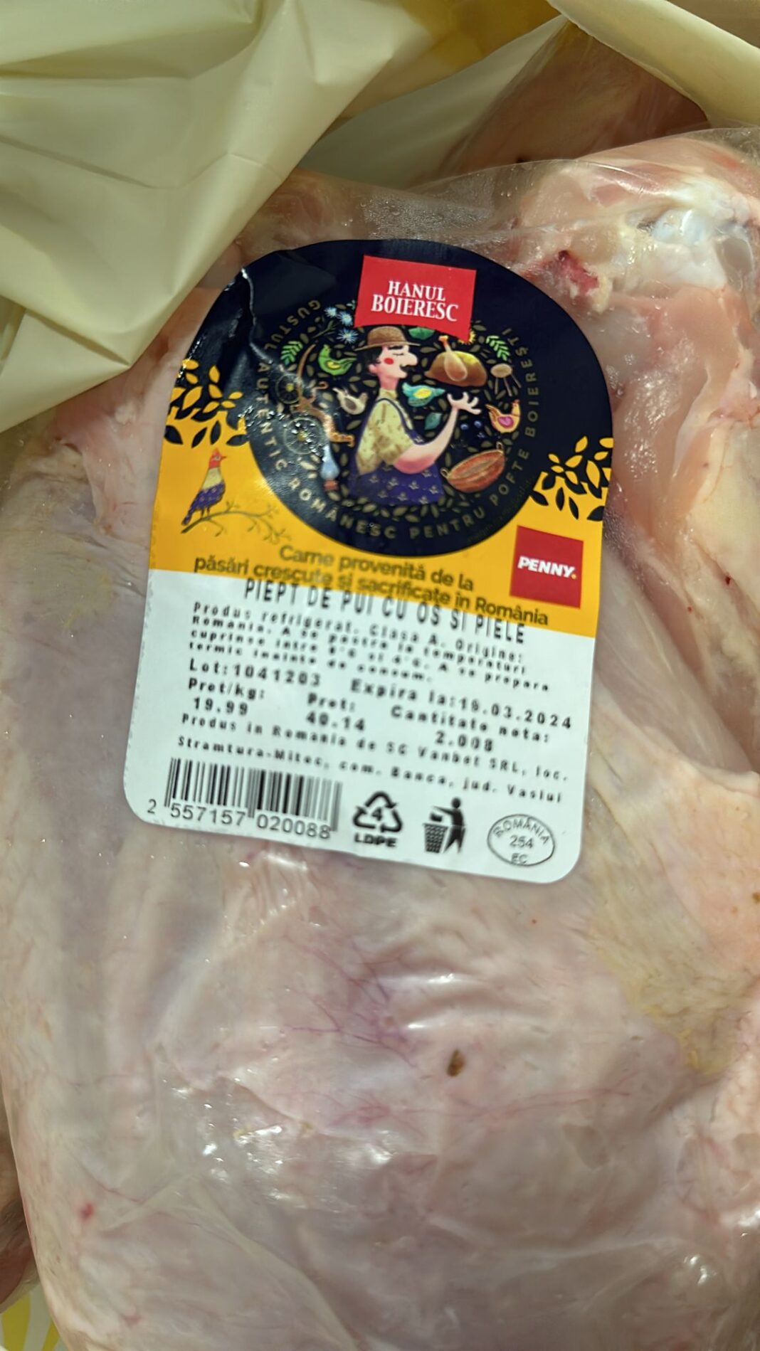 Carne cu salmonella. ANPC