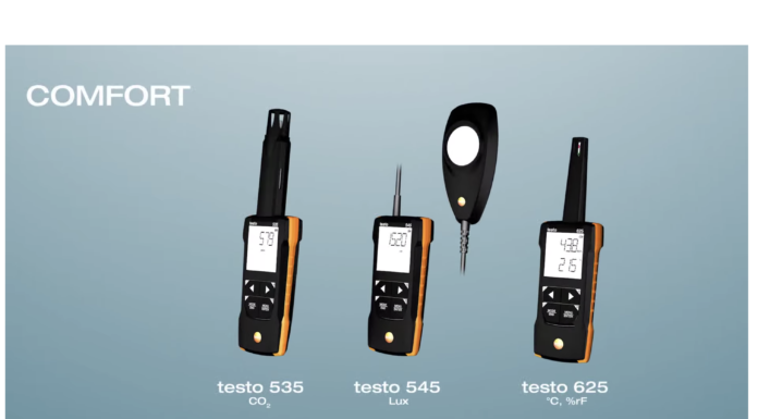 Testo oferă 10% discount prin webshop la instrumentele sale compacte de măsurare HVAC!