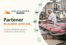 Calculează Emisii, companie românească de consultanță în sustenabilitate, partener al 🫐 ROA SHOW 2026