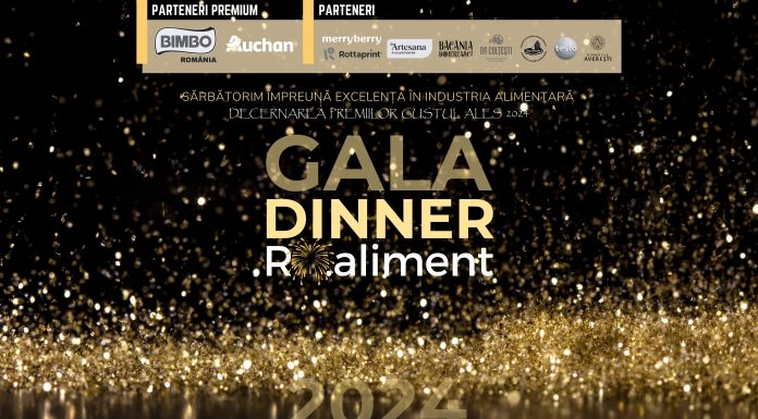 Excelența și inovația industriei alimentare, celebrate la prima ediție a Galei Dinner RO.aliment 2024