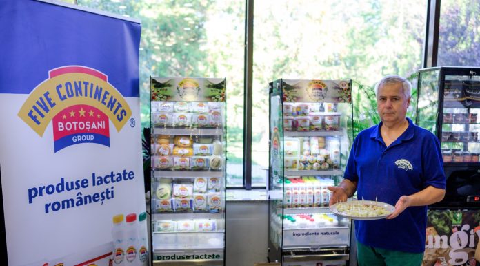Lactatele premiate Five Continents Group Botoșani vor putea fi degustate la 🫐 Ro.aliment SHOW 2026
