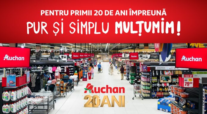 Auchan România la 20 de ani: un retailer multiformat cu peste 500 de magazine, prezent în toată țara