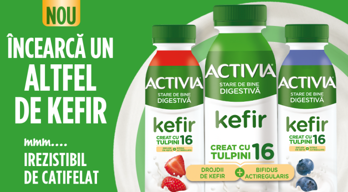 Danone aduce Activia Kefir pe piața din România
