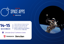 De la date din spațiu la soluții pentru probleme de pe Pământ: TRANSAVIA susține noua generație de inovatori la NASA Space Apps Challenge Alba Iulia